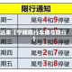 近来【宁牌限行车牌号限行】