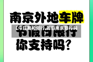 【今日南和限行,周日南京限行吗】