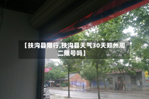 【扶沟县限行,扶沟县天气30天郑州周二限号吗】