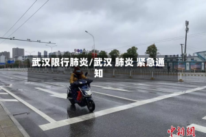 武汉限行肺炎/武汉 肺炎 紧急通知