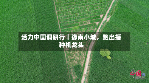 活力中国调研行｜豫南小城	，跑出播种机龙头-第1张图片