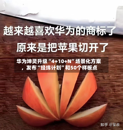 华为坤灵升级“4+10+N”场景化方案，发布“经纬计划	”和50个样板点-第2张图片