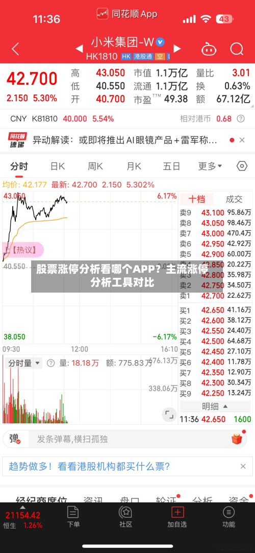 股票涨停分析看哪个APP？主流涨停分析工具对比-第2张图片