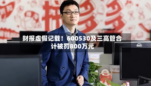 财报虚假记载!600530及三高管合计被罚800万元-第1张图片