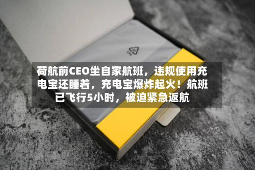 荷航前CEO坐自家航班，违规使用充电宝还睡着，充电宝爆炸起火！航班已飞行5小时	，被迫紧急返航-第1张图片