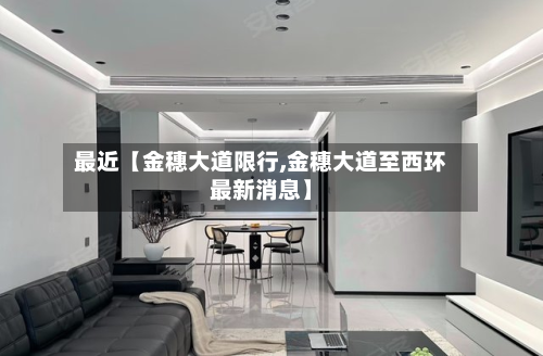 最近【金穗大道限行,金穗大道至西环最新消息】-第3张图片