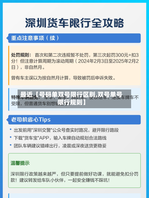 最近【号码单双号限行区别,双号单号限行规则】-第1张图片
